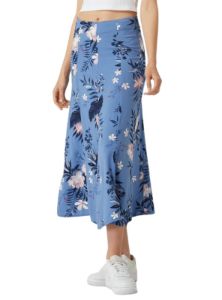 DETAILED A-LINE MIDI SKIRT sold by FBO
