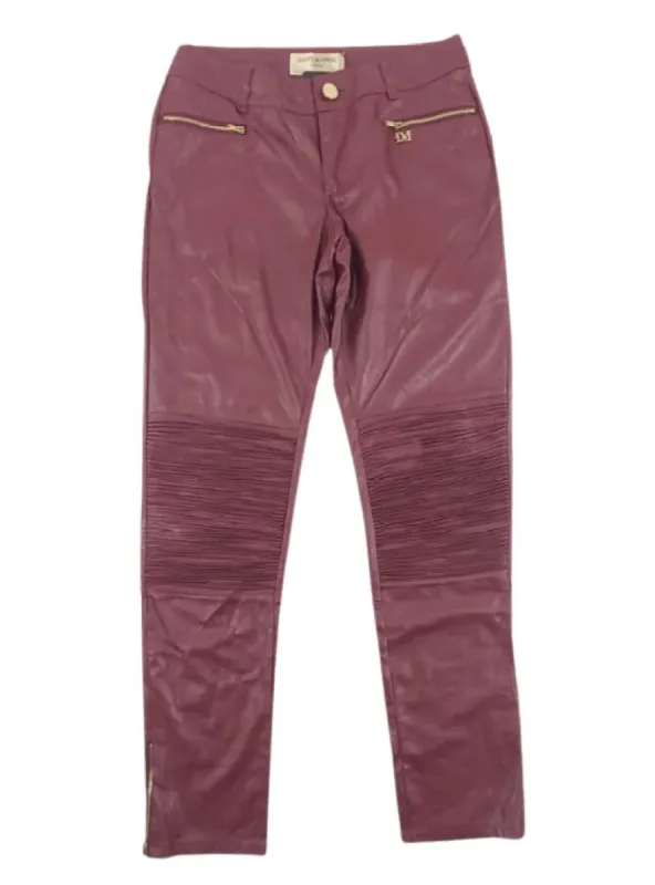 TEXTURED DETAIL PLEATHER TROUSER sold by FBO