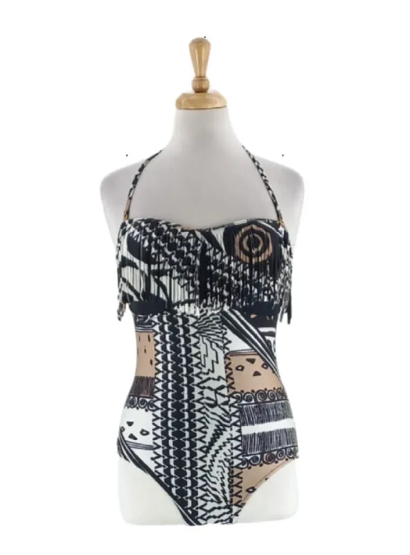 PRINTED DETAIL SWIMWEAR sold by FBO