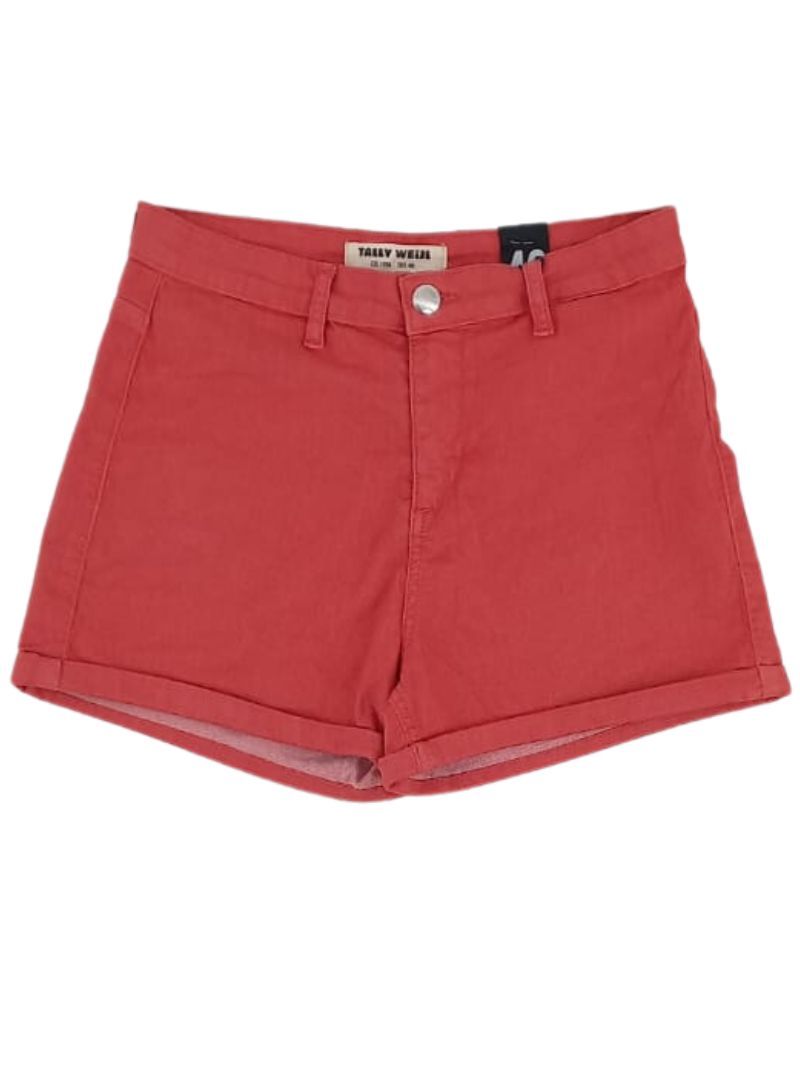 HIGH WAIST DENIM SHORTS sold by FBO