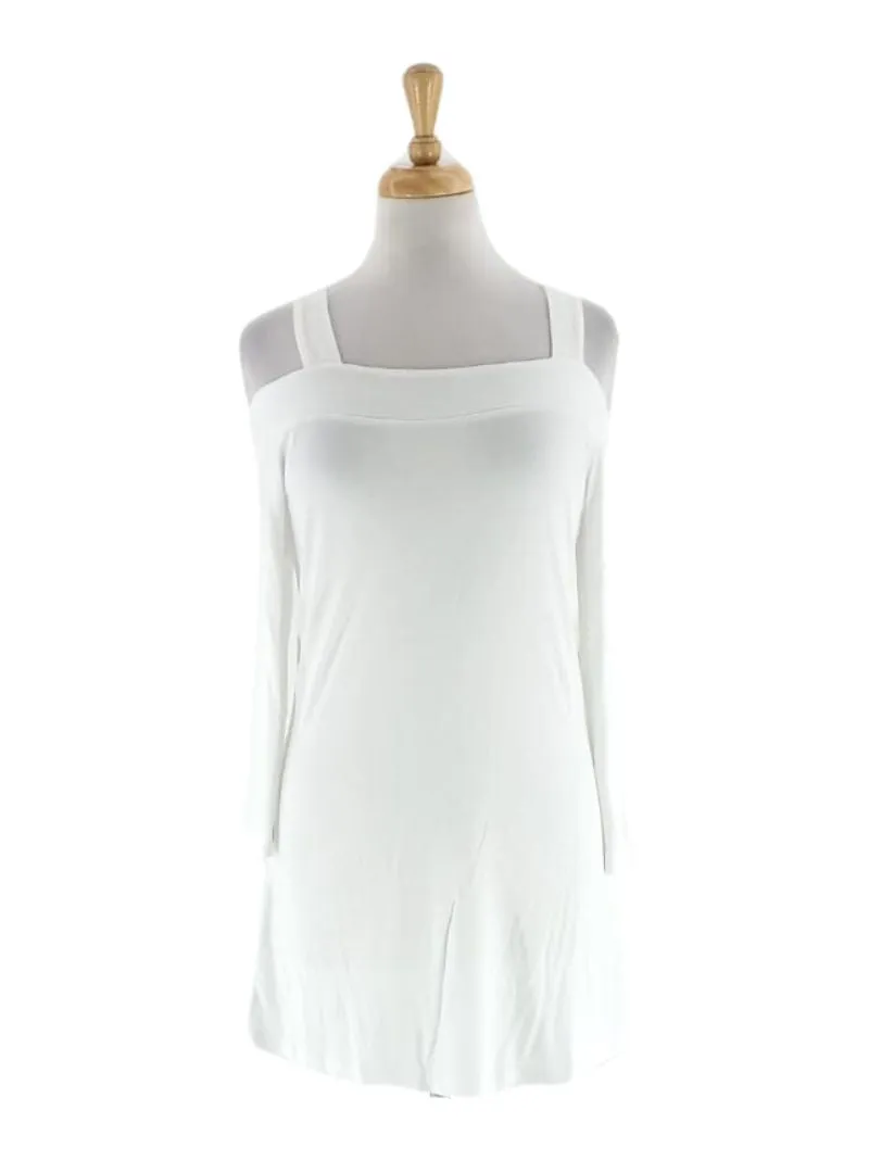 LONG SLEEVE COLD SHOULDER TOP sold by FBO