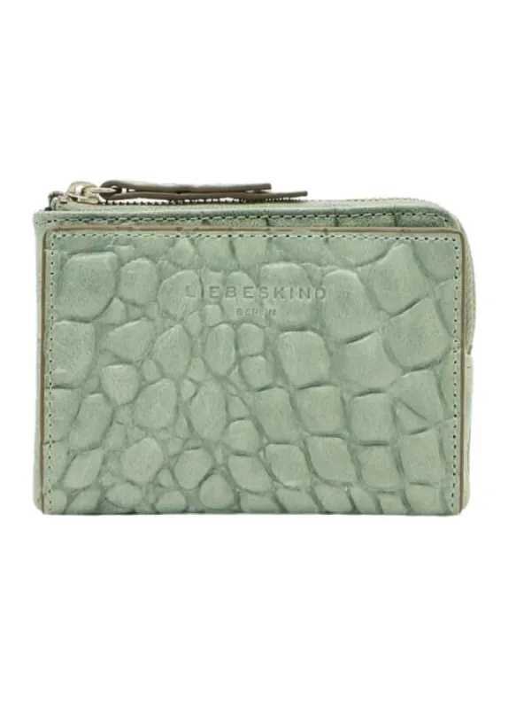 GENUINE LEATHER CROC PRINT WALLET sold by FBO