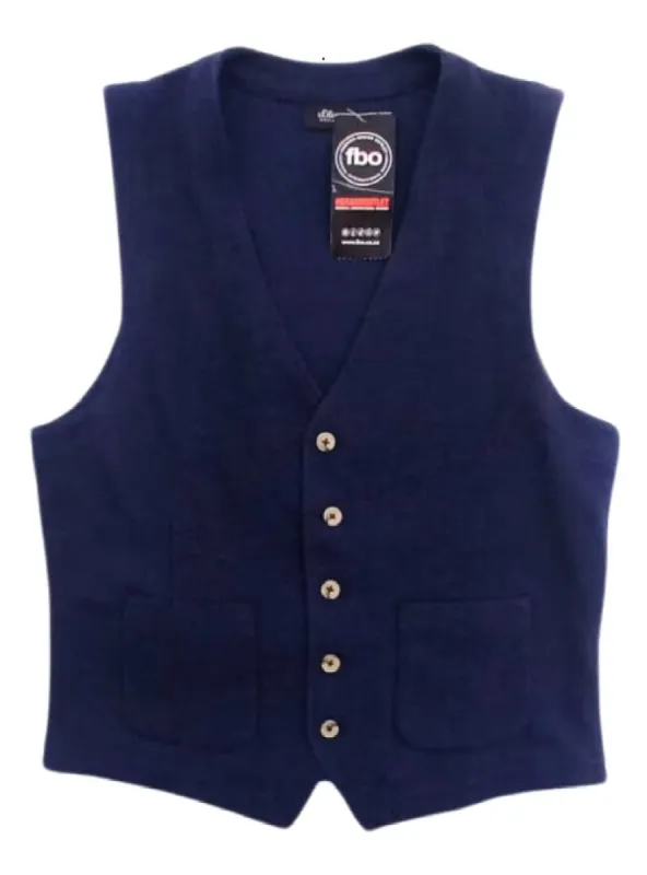 TEXTURED WAIST COAT sold by FBO