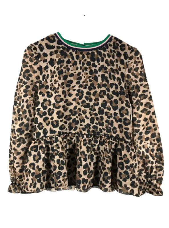 ANIMAL DETAILED BLOUSE sold by FBO