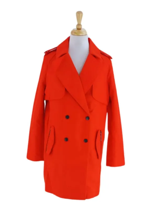 DETAILED DOUBLE BREAST COAT sold by FBO