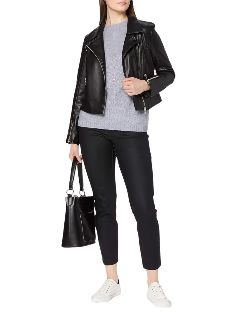 ZIPM UP PLEATHER JACKET sold by FBO product image thumbnail 2