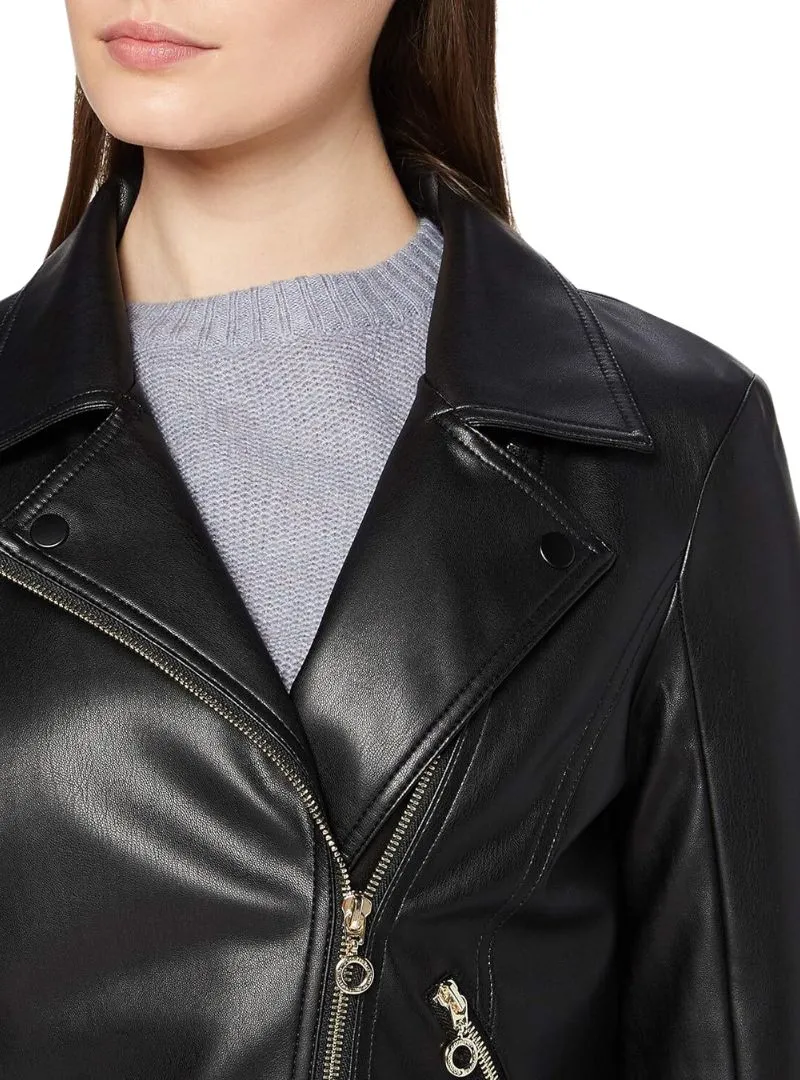 ZIPM UP PLEATHER JACKET sold by FBO product image thumbnail 3