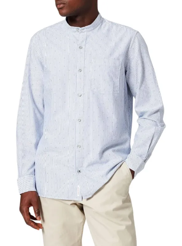 DIAMOND STRIPED LONG SLEEVE SHIRT sold by FBO
