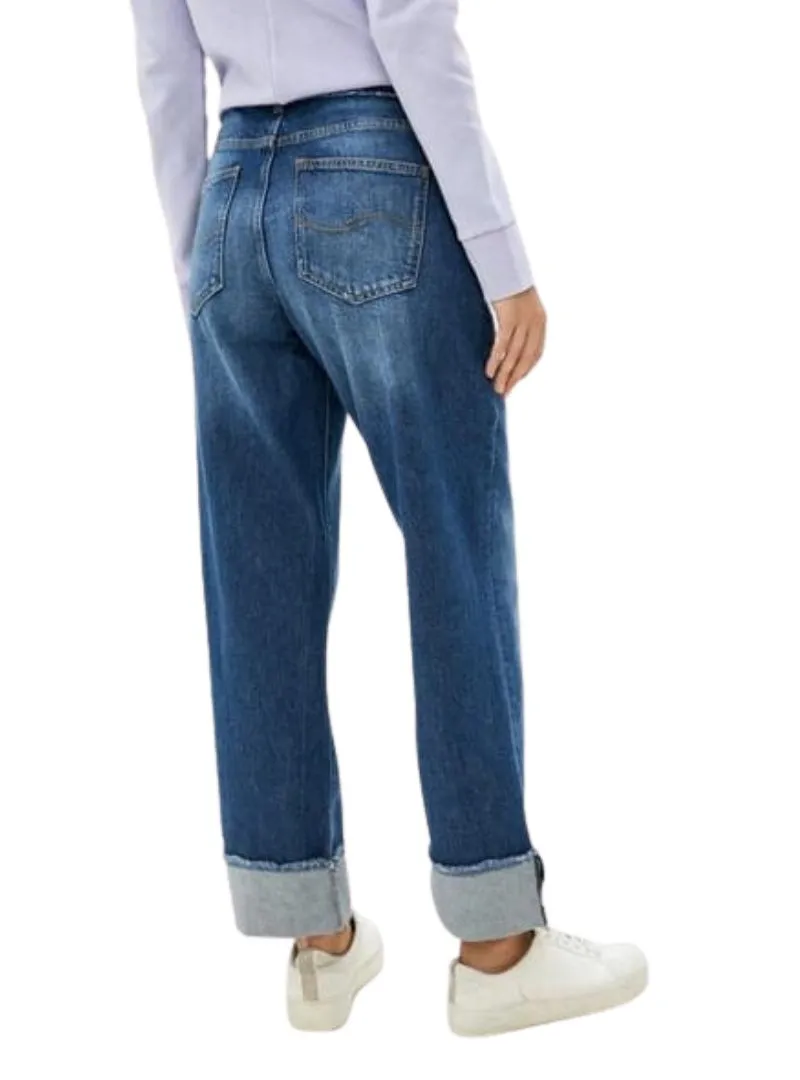 DETAILED WIDE LEG DENIM JEANS sold by FBO product image thumbnail 2