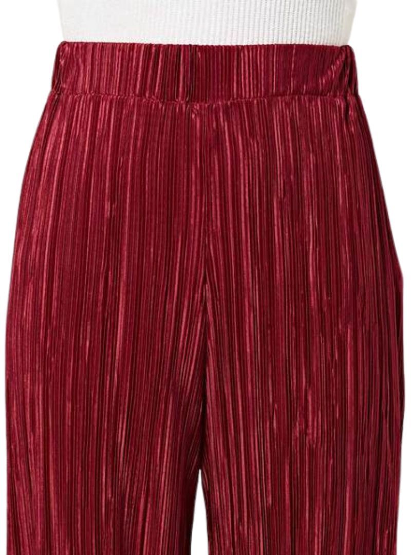 PLEATED SATIN WIDE LEG TROUSER sold by FBO product image thumbnail 3
