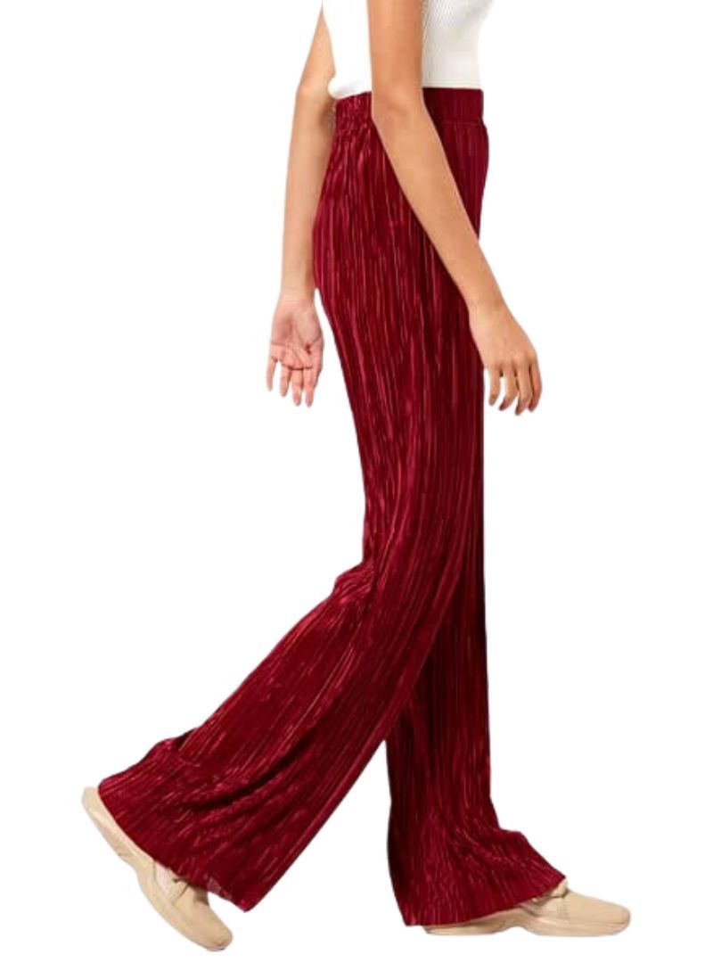 PLEATED SATIN WIDE LEG TROUSER sold by FBO product image thumbnail 2