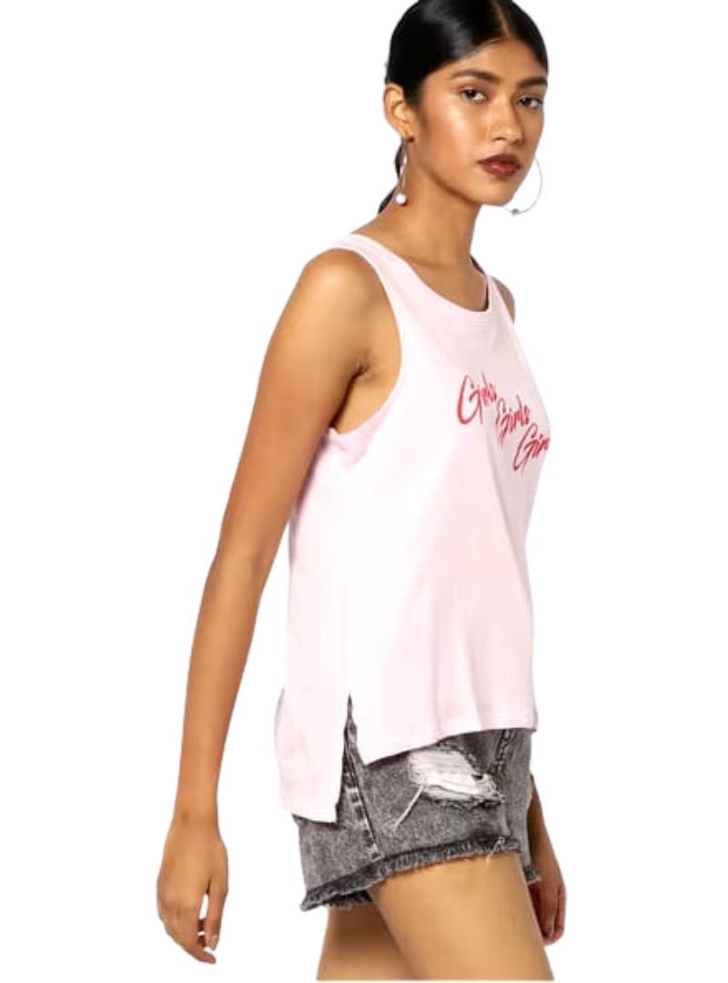 "GIRLS" PRINTED TANK TOP sold by FBO product image thumbnail 2