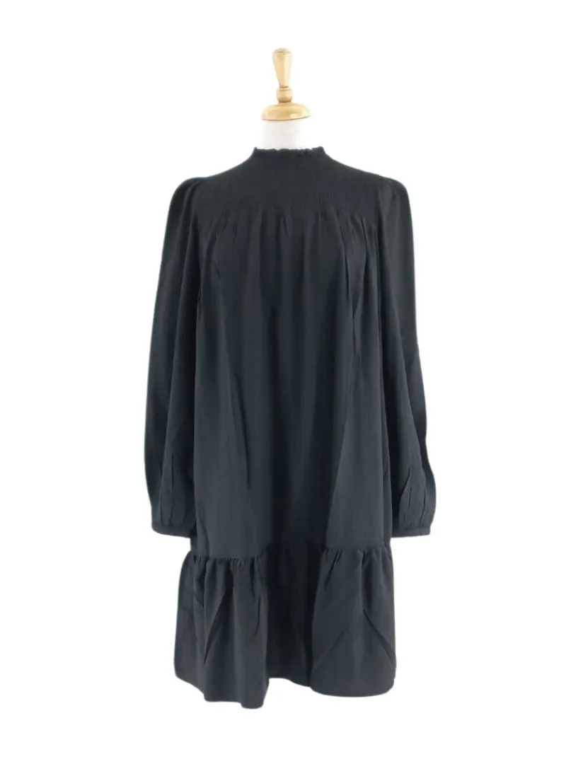 MOCK NECK TIER DRESS sold by FBO