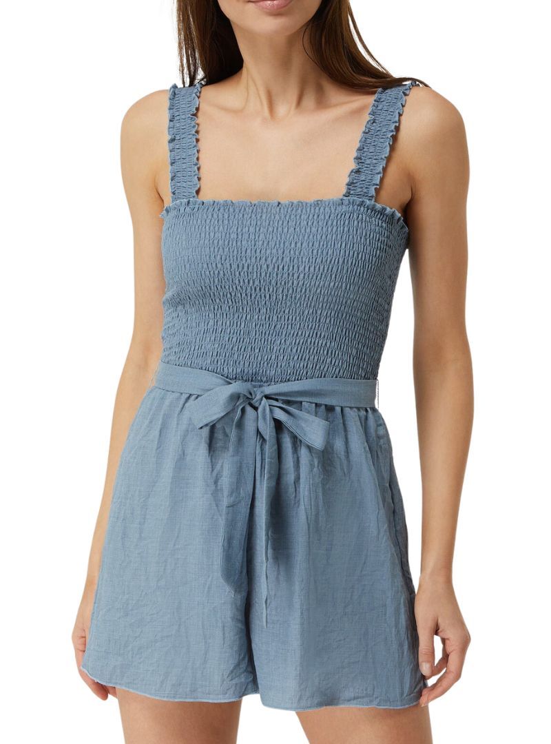 RUFFLED TOP LINEN JUMPSUIT sold by FBO product image thumbnail 2