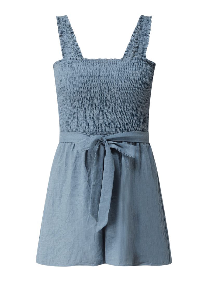 RUFFLED TOP LINEN JUMPSUIT sold by FBO product image thumbnail 5