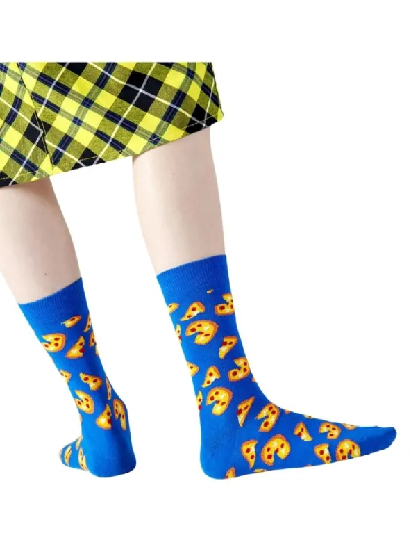 PIZZA PRINTED SOCKS sold by FBO
