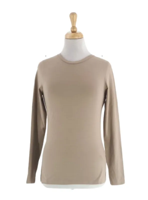 BASIC LONG SLEEVE STRETCH TEE sold by FBO
