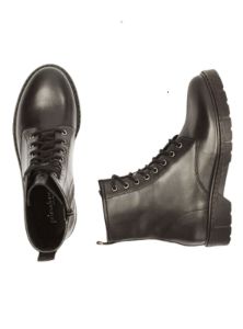 DETAILED LACE UP BOOTS sold by FBO