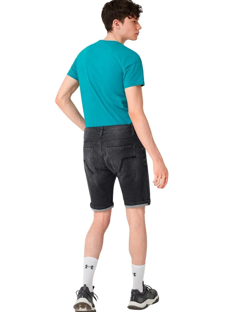 REGULAR FIT MEDIUM RISE DENIM SHORTS sold by FBO product image thumbnail 2