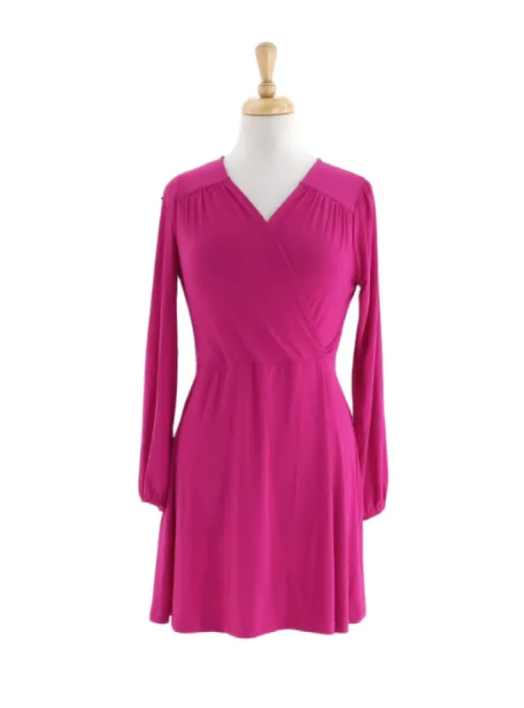 DEEP V-NECK DRESS sold by FBO