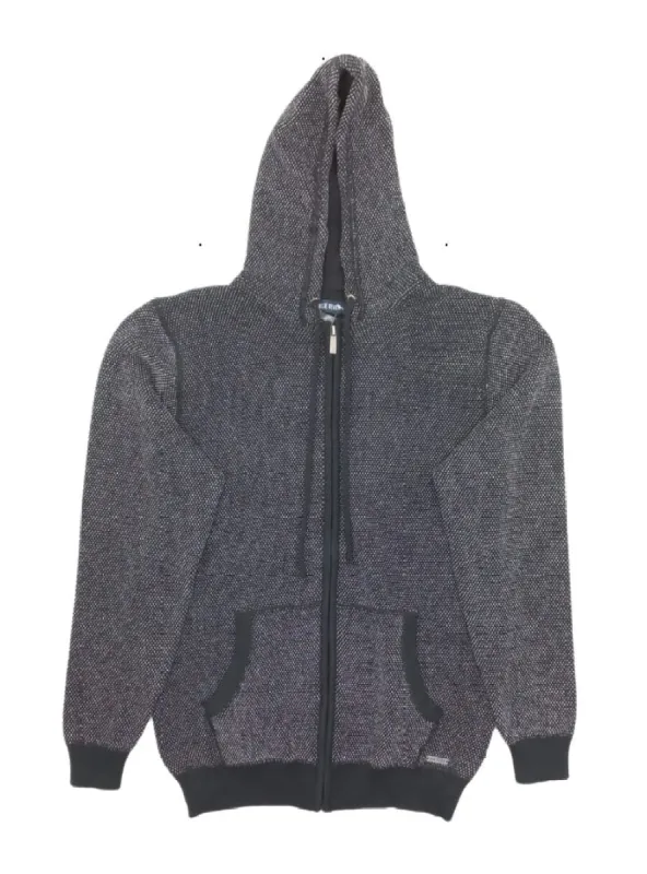 DETAILED ZIP UP HOODED JACKET sold by FBO