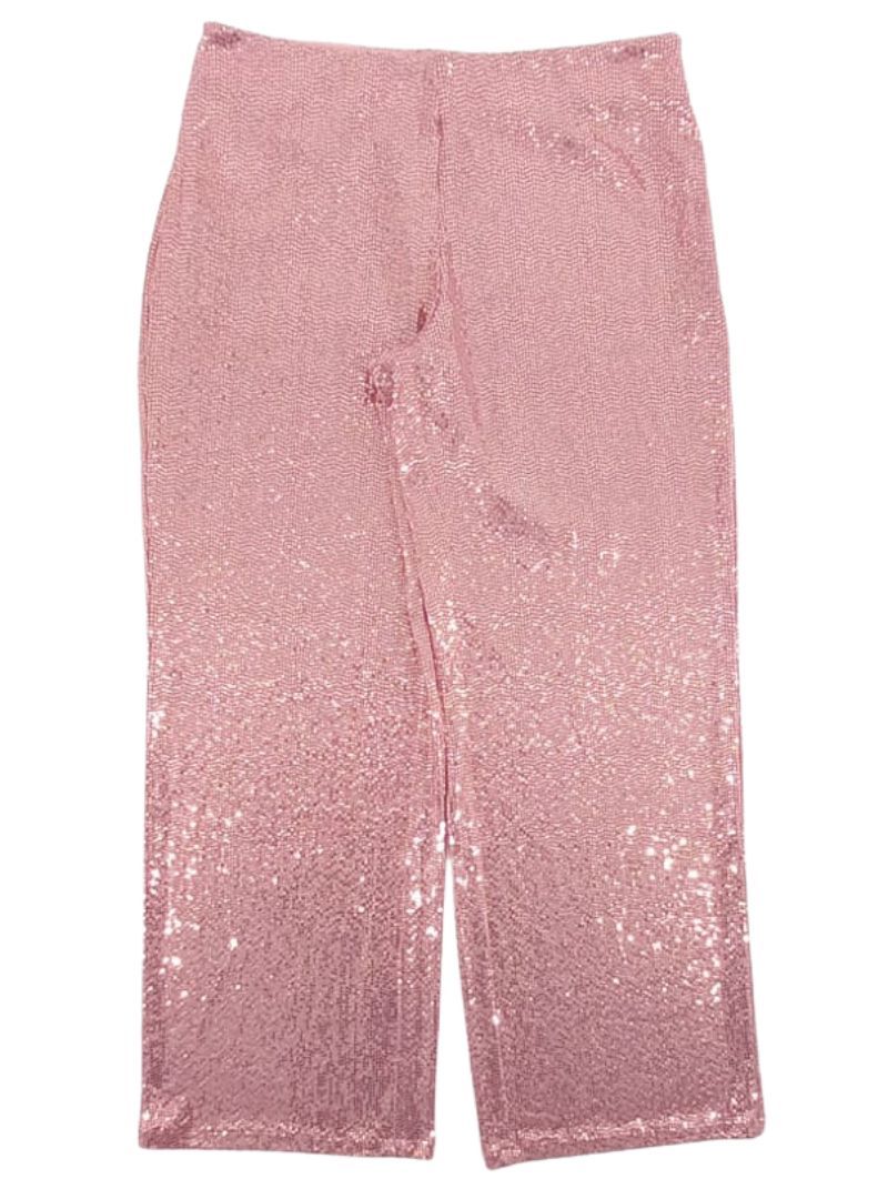 SEQUINCE DETAILED WIDE LEG TROUSER sold by FBO