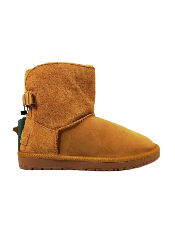 FLAT BUCKLE DETAIL BOOT sold by FBO