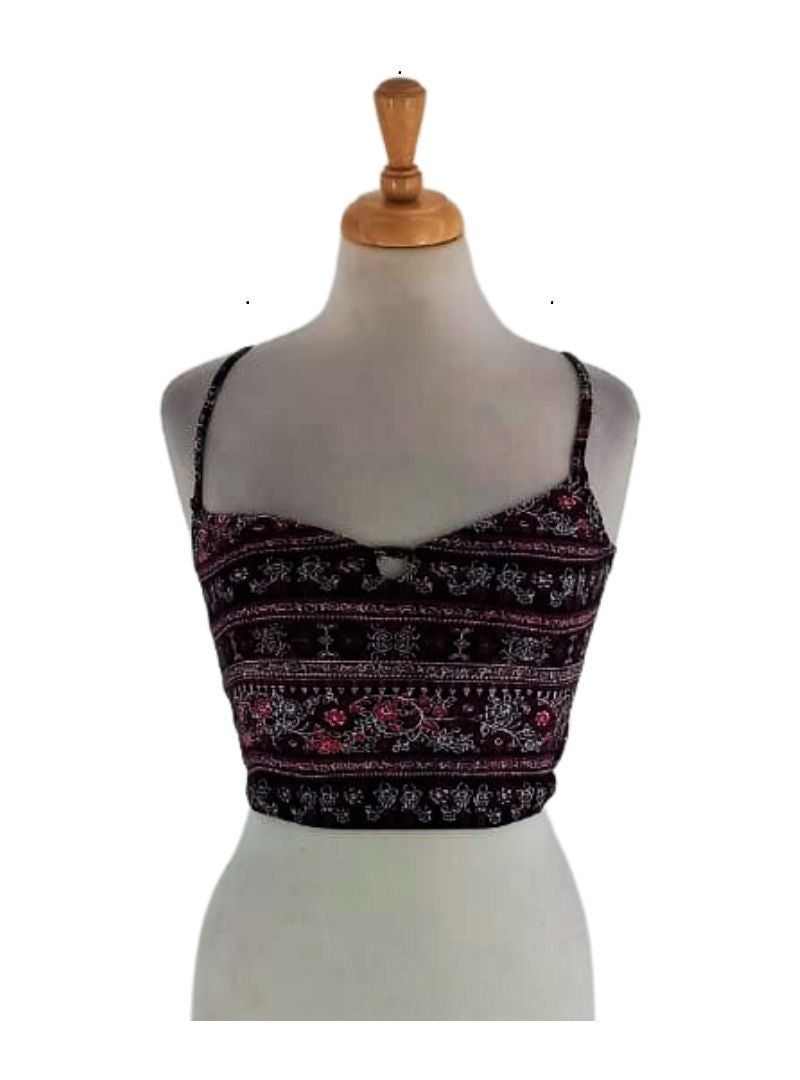 FLORAL PRINT CAMI TOP sold by FBO