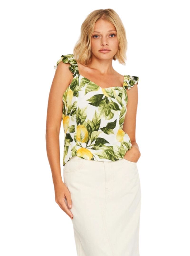 FLUTTER GIRLY TANK TOP sold by FBO