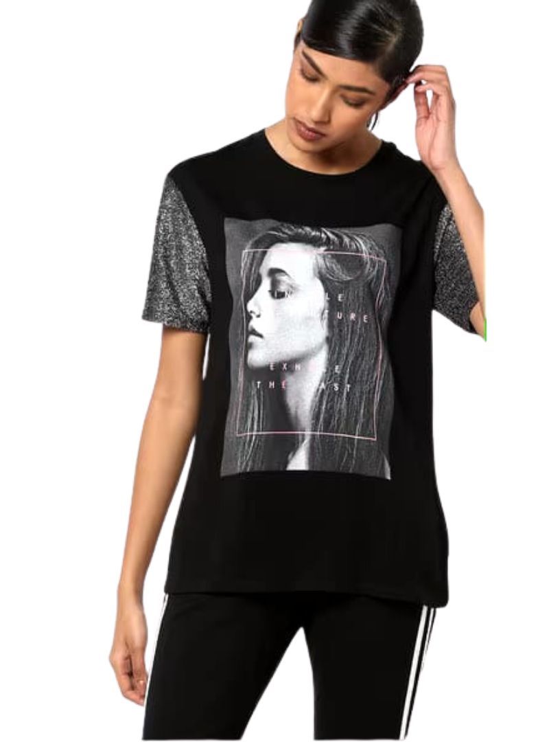 PRINTED DETAIL T-SHIRT sold by FBO