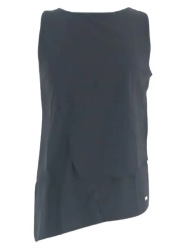 BELTED SLEEVELESS BLOUSE sold by FBO