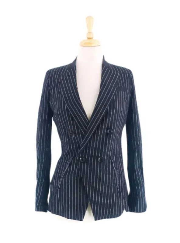 STRIPED CASUAL JACKET sold by FBO