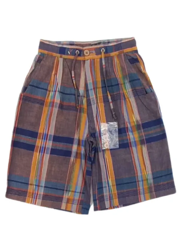 CHECKERD BERMUDA SHORTS sold by FBO