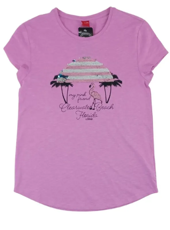 PRINTED DETAILED TEE sold by FBO