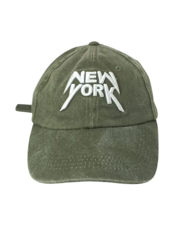 ''NEW YORK'' WASHED CAP sold by FBO