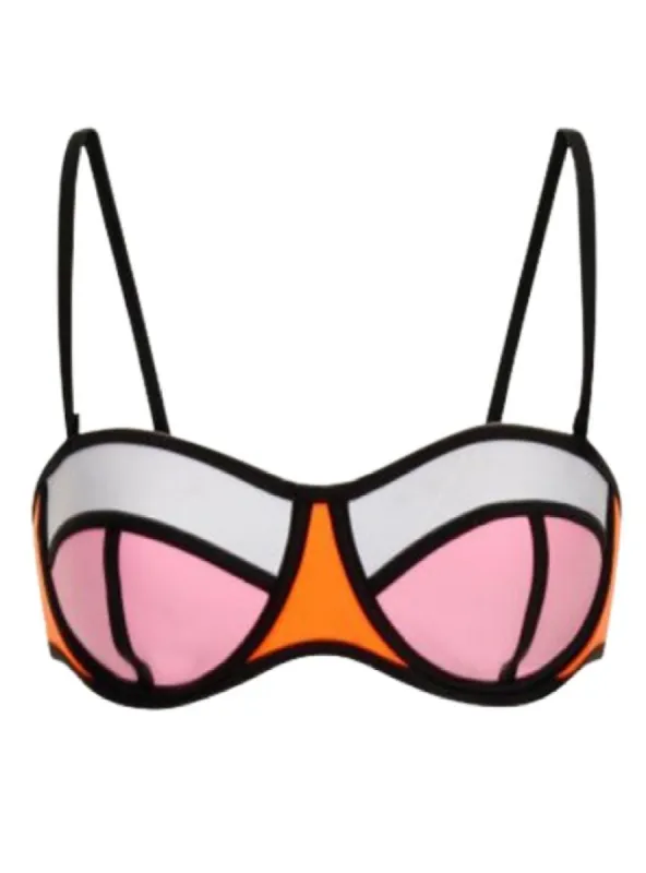 SPAGHETTI STRAP BIKINI TOP sold by FBO