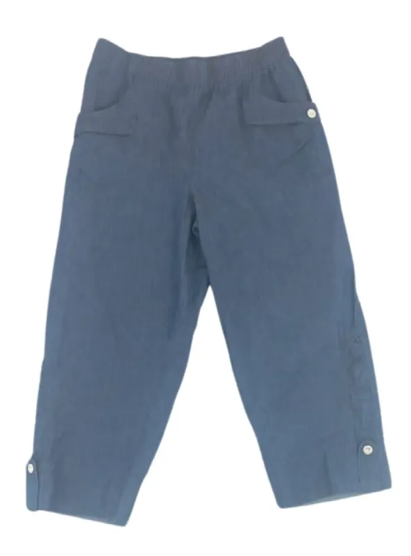 THREE QUARTER DENIM TROUSER sold by FBO