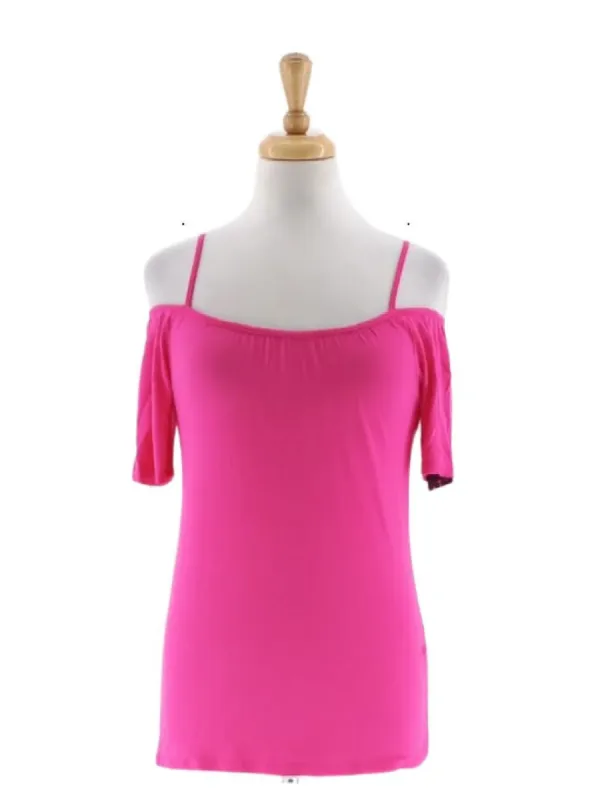 DETAILED SLEEVELESS OFF SHOULDER  TOP sold by FBO