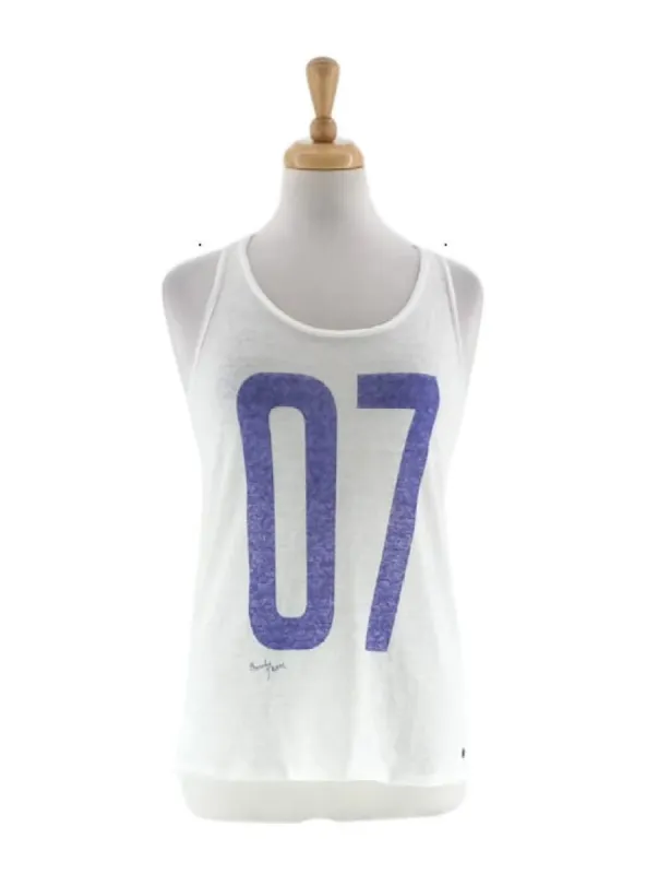 DETAILED PRINT SLEEVELESS TOP sold by FBO