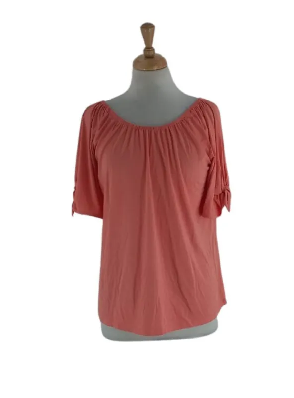 TIE SLEEVE DETAIL TOP sold by FBO