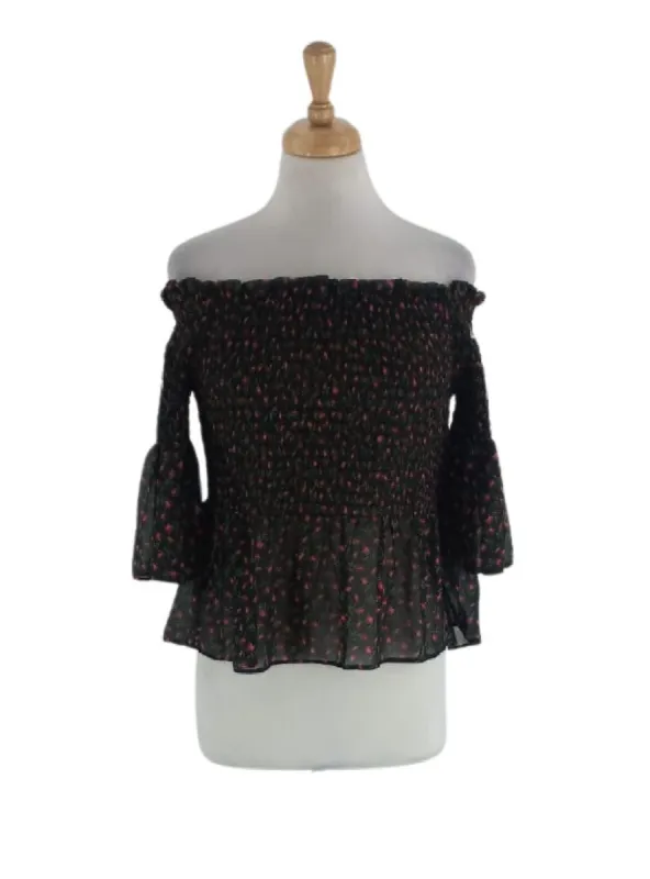 FLORAL FLARE SLEEVE BLOUSE sold by FBO