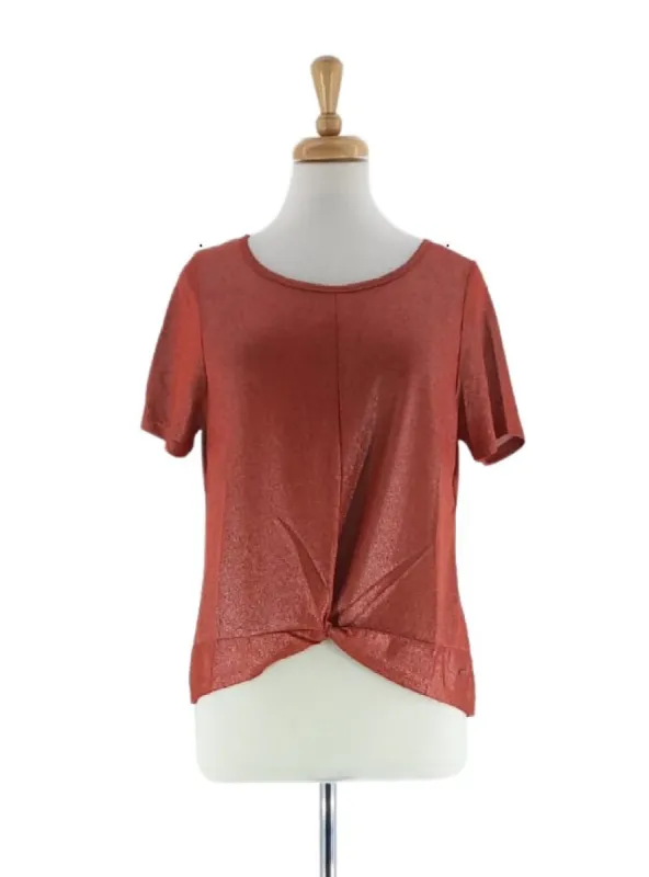 FRONT KNOT TOP sold by FBO