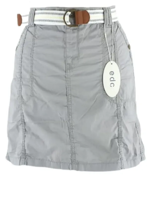 STRIPED BELTED SKIRT sold by FBO