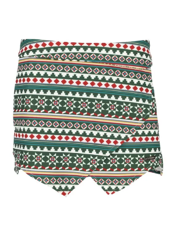 PATTERNED DETAILED SKORT sold by FBO