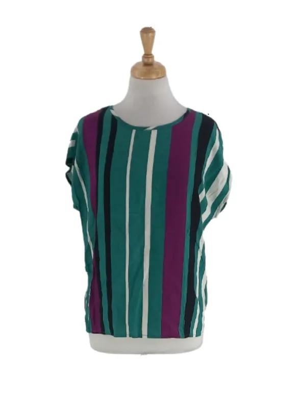 BASIC STRIPED BLOUSE sold by FBO