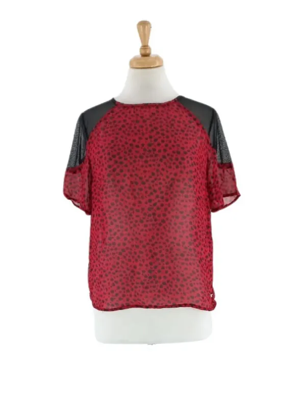 DETAILED MESH BLOUSE sold by FBO