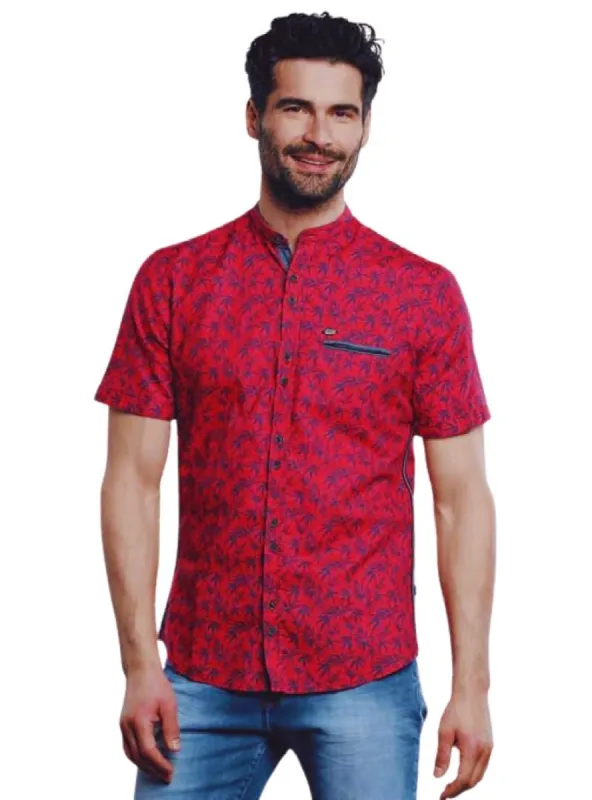 POCKET CASUAL PRINTED SHIRT sold by FBO