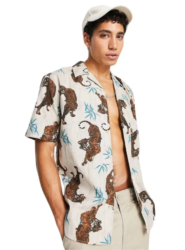 TIGER PRINT SHIRT sold by FBO