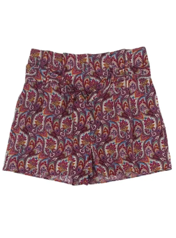 DETAILED PRINTED PAPER BAG SHORTS sold by FBO