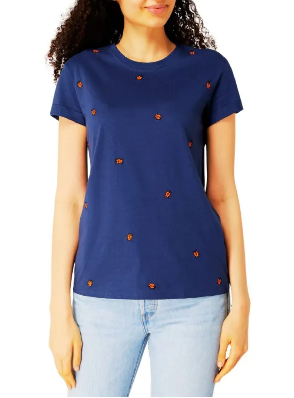 LADYBUG EMBROIDERED T-SHIRT sold by FBO